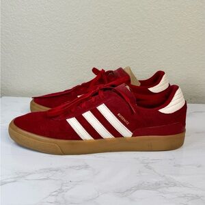 adidas Busenitz Skate Sneaker‎ Suede Vulc Red Gum Size 12 Dennis Busenitz Shoe